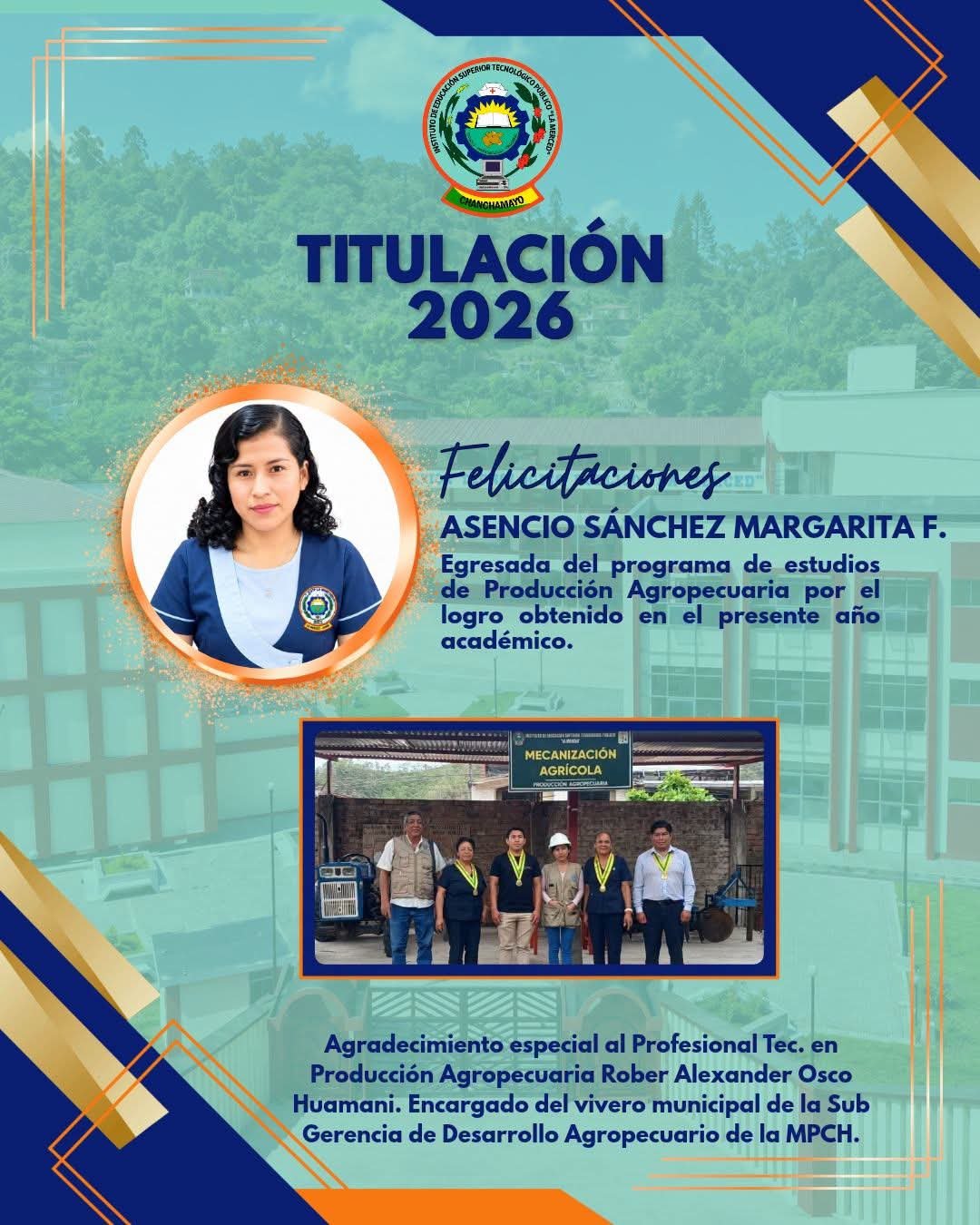 🎓TITULACIÓN PRODUCCIÓN AGROPECUARIA 2026🎓