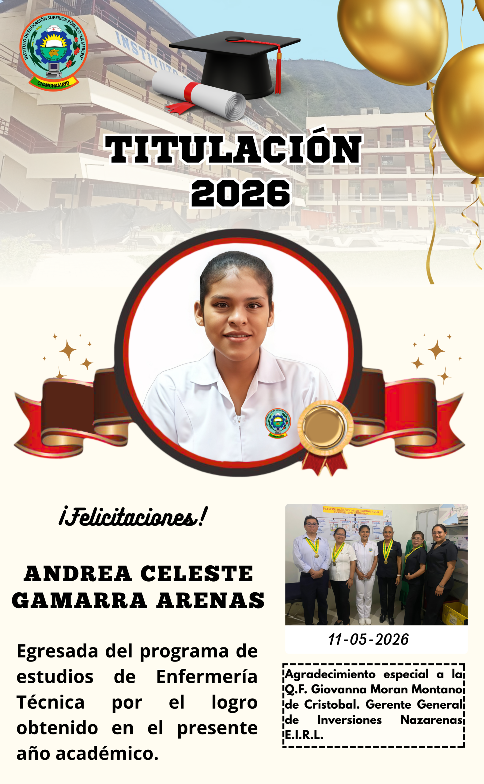 🎓TITULACIÓN ENFERMERÍA TÉCNICA 2026🎓